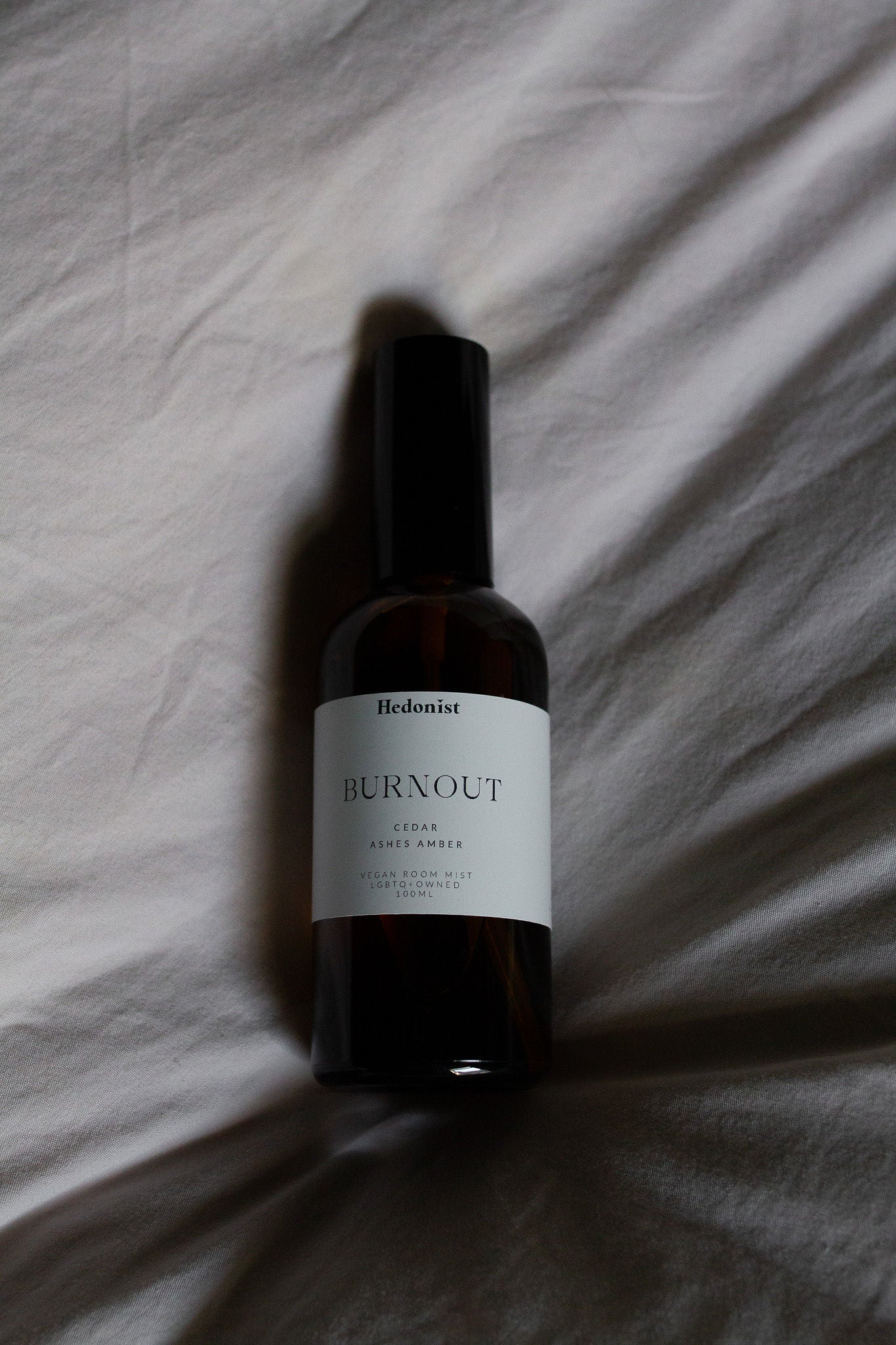 Hedonist Burnout Room Mist - Cedar, Ashes & Amber