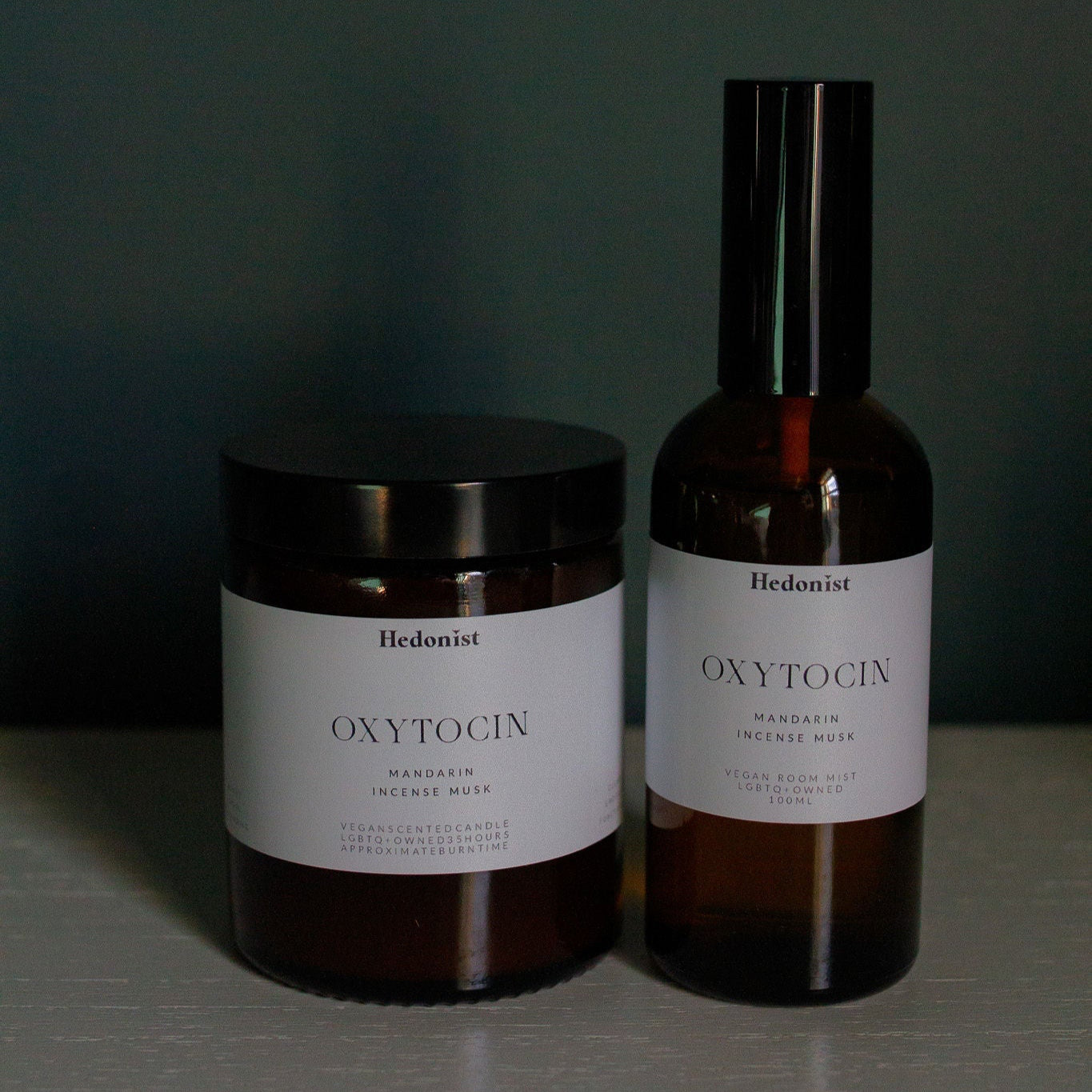 Hedonist Oxytocin Gift Set - Mandarin, Incense & Musk